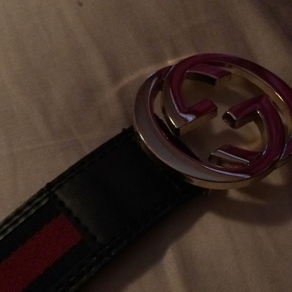 Green and red Gucci Belt - Picture 1 of 7